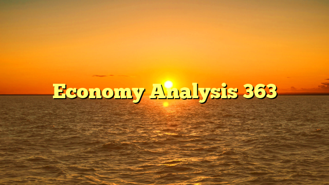 Economy Analysis 363
