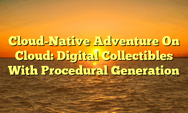 Cloud-Native Adventure On Cloud: Digital Collectibles With Procedural Generation