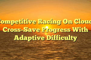 Competitive Racing On Cloud: Cross-Save Progress With Adaptive Difficulty