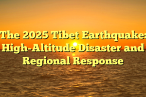 The 2025 Tibet Earthquake: High-Altitude Disaster and Regional Response